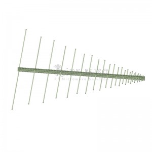 Log Period Eriya 7dBi Nau'in. Riba, Tsawon Mitar 0.25-4GHz RM-LPA0254-7