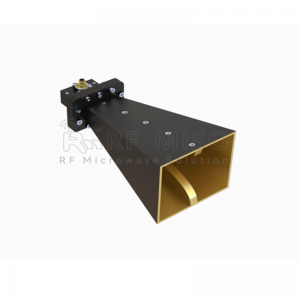 Broadband Horn Antenna 15 dBi Typ.Gain, ជួរប្រេកង់ 6 GHz-18 GHz RM-BDHA618-15B