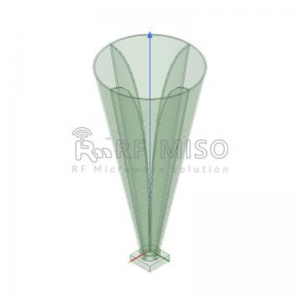 Antenna ea Conical Dual Horn 12 dBi Typ. Fumana, 2-18GHz Frequency Range RM-CDPHA218-12