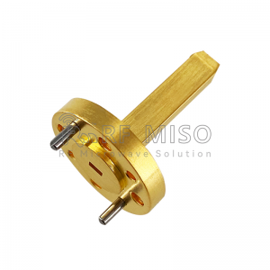 Waveguide Probe Antenna 8 dBi Typ.Gain, 75GHz-110GHz Frequency Range