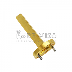 Waveguide Probe Antenna 8 dBi Typ.Gain, 50GHz-75GHz Frequency Range