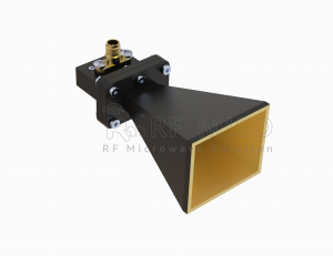 Broadband Horn Antenna 15 dBi Typ.Gain, 18 GHz-40 GHz Frequency Range