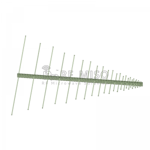 log dövri antenna 6 dBi Tip.Qazanc, 0,4-3 GHz Tezlik diapazonu RM-LPA043-6