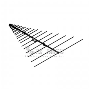 Log Period Eriya 6.5dBi Nau'in. Riba, Tsawon Mitar 0.1-2GHz RM-LPA012-6