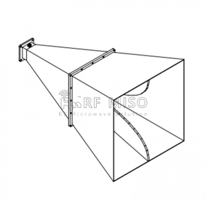 Broadband Horn Antenna 18dBi Typ. Fumana, 2-8GHz Frequency Range RM-BDHA28-18