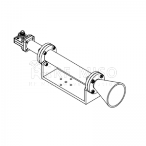 Kružna polarizovana rog antena 18dBi tip.Pojačanje, 22-32 GHz Frekvencijski raspon RM-CPHA2232-18