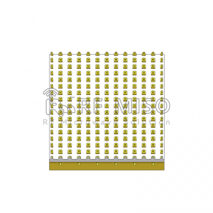 Planar Antenna 30dBi Typ. Gain, 10-14.5GHz Frequency Range
