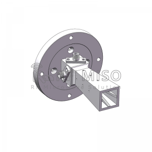 Broadband Dual Polarized Horn Antenna 14dBi Typ. Fumana, 32-38GHz Frequency Range RM-BDPHA3238-14