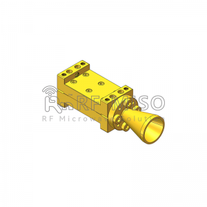 Conical Dual Polarized Horn Antenna 19dBi Typ. Gain, 93-95GHz Frequency Range