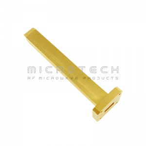 Waveguide Probe Antenna 8 dBi Gain, 22GHz-33GHz Frequency Range