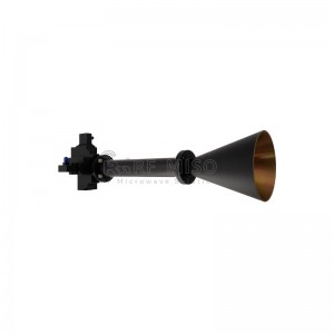 Dual Circular Polarized Horn Antenna 20dBi Typ. Gain, 10.5-14.5GHz Frequency Range
