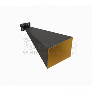 Szélessávú kürtantenna 20 dBi tip. Gain, 4-8 GHz frekvenciatartomány RM-BDHA48-20