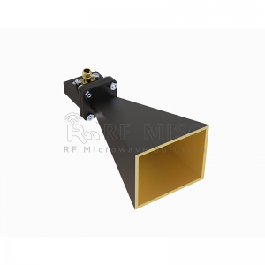 Broadband Horn Kav hlau txais xov 20 dBi Typ.Gain, 18-50 GHz Zaus Ntau Yam RM-BDHA1850-20