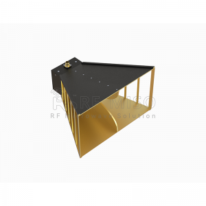 Broadband Horn Antenna 10 dBi Typ.Gain, 0.8-8 GHz Frequency Range RM-BDHA088-10N