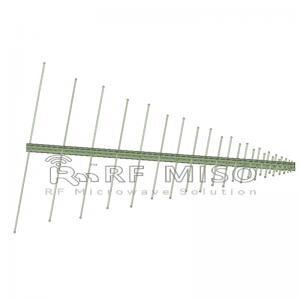 Antena periòdica de registre 8dBi Típ.Guany, rang de freqüència de 0,3-2 GHz RM-LPA032-8