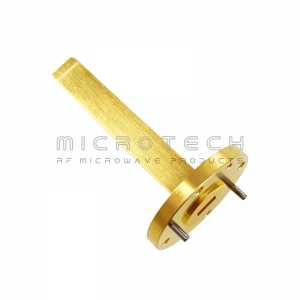 Waveguide Probe Antenna 8 dBi Gain, 33GHz-50GHz Frequency Range