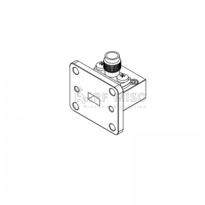I-Waveguide to Coaxial Adapter 40-60GHz Frequency Range RM-WCA19