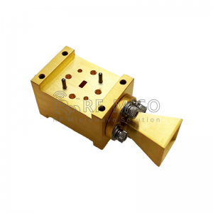ʻElua Antenna Kiwi Polarized 18dBi Typ.Gain, 50-75GHz Laulā alapine RM-DPHA5075-18