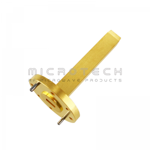 Waveguide Probe Antenna 8 dBi Gain, 33GHz-50GHz Frequency Range