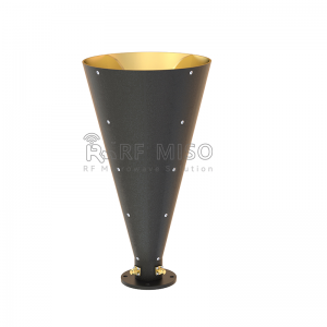 Conical Dual Polarized Horn Antenna 17 dBi Typ.Nakuha, 6-18 GHz Frequency Range RM-CDPHA618-17