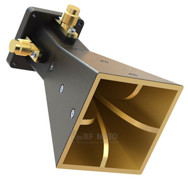 gain tip Design Gain sounds JKT Mサイズ OEM Broadband Dual Polarized Horn Antenna 15 dBi Typ. Gain, 18-40