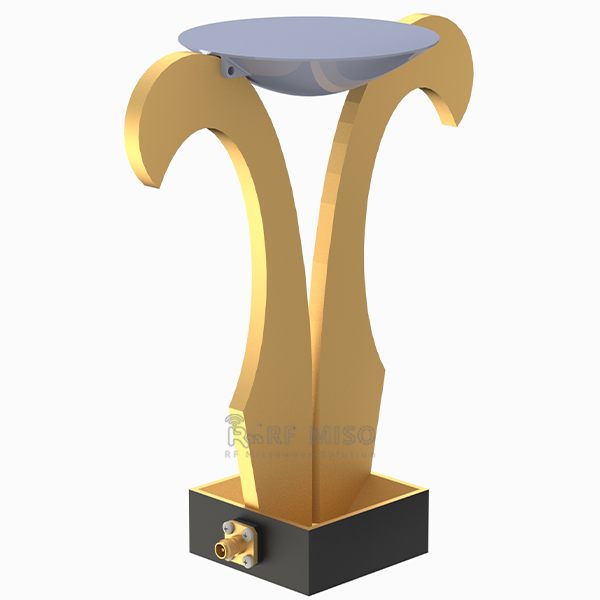 OEM Broadband Horn Antenna 12 dBi Typ. Gain, 1-30GHz Frequency