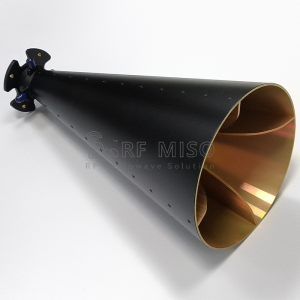 Conical Dual Polarized Horn Eriya 15 Nau'i. Riba, Matsakaicin Mitar 2-18 GHz RM-CDPHA218-15