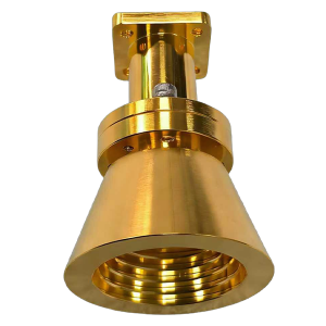 Linear Polarization Corrugated Horn Antenna 15dBi Gain, 26.5-40GHz Frequency Range 2