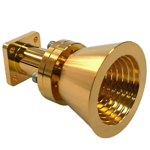 Linear Polarization Corrugated Horn Antenna 15dBi Gain, 26.5-40GHz Frequency Range 3