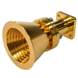 Linear Polarization Corrugated Horn Antenna 15dBi Gain, 26.5-40GHz Frequency Range 4