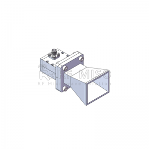 Standard Gain Horn Antenna 10dBi ប្រភេទ។ទទួលបាន, ជួរប្រេកង់ 6.57-9.99 GHz RM-SGHA112-10