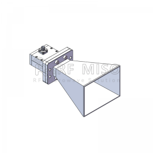 Antenna e Tloaelehileng ea Horn Horn 15dBi Type.Fumana, 5.85-8.20 GHz Frequency Range