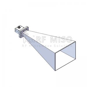 Standard Gain Horn Antenna 20dBi Typ. Gain, 5.85-8.20 GHz Frequency Range RM-SGHA137-20