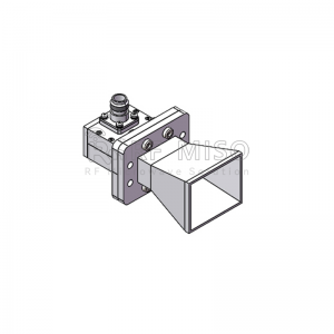 Standard Gain Horn Antenna 10dBi Typအမြတ်၊ 4.90-7.05 GHz ကြိမ်နှုန်းအကွာအဝေး RM-SGHA159-10