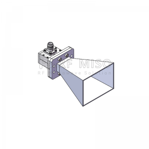 Standard Gain Horn Antenna 15dBi Typ. Gain, 4.90-7.05 GHz Frequency Range