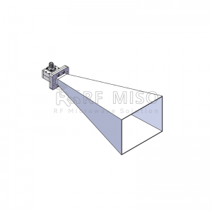 Antenna e Tloaelehileng ea Horn Horn 20dBi Typ. Fumana, 4.90-7.05 GHz Frequency Range RM-SGHA159-20