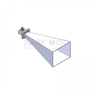 Standard Gain Horn Antenna 20dBi Typ.Nakuha, 4.90-7.05 GHz Frequency Range RM-SGHA159-20