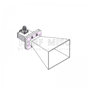 Standard Gain Horn Antenna 15dBi Typ. Gain, 3.95-5.85 GHz Frequency Range