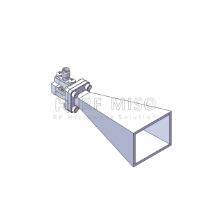 Standard Gain Horn Antenna 20dBi Typ. Gain, 26.5-40 GHz Frequency Range