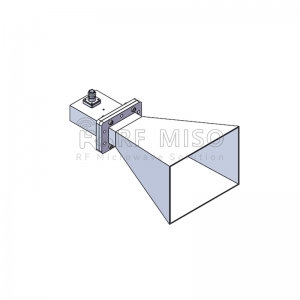 Standard Gain Horn Antenna 15dBi Typ. Gain, 2.60-3.95 GHz Frequency Range RM-SGHA284-15