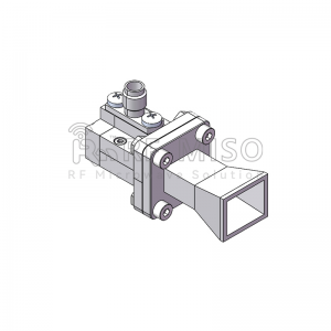 Standard Gain Horn Antenna 10dBi Type.Pezani, 21.7-33 GHz Frequency Range RM-SGHA34-10