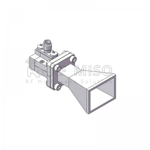 Antenna e Tloaelehileng ea Horn Horn 15dBi Type.Fumana, 21.7-33 GHz Frequency Range
