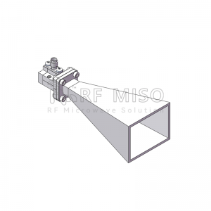 Standard Gain Horn Antenna 20dBi Typ. Gain, 21.7-33 GHz Frequency Range
