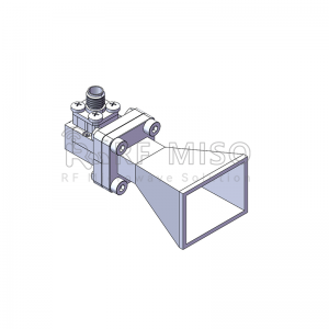 Standard Gain Horn Anteno 15dBi Typ.Gajno, 17.6-26.7 GHz Frekvenca Intervalo RM-SGHA42-15