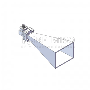 Standard Gain Horn Antenna 20dBi ប្រភេទ។ទទួលបាន, ជួរប្រេកង់ 17.6-26.7 GHz RM-SGHA42-20