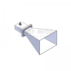 Standard Gain Horn Antenna 15dBi Typ.Gain, 1.70-2.60 GHz Frequency Range RM-SGHA430-15