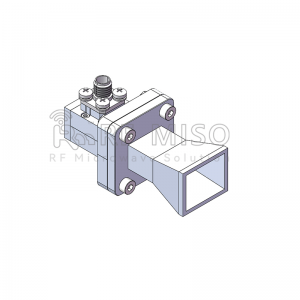 Standard Gain Horn Antenna 10dBi Typ.Nakuha, 14.5-22 GHz Frequency Range RM-SGHA51-10