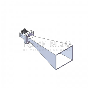 Antenna e Tloaelehileng ea Horn Horn 20dBi Typ.Fumana, 14.5-22 GHz Frequency Range