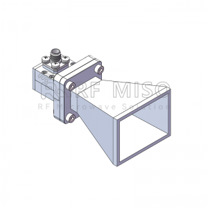 אנטנת צופר סטנדרטית 15dBi סוג. רווח, 11.9-18 GHz טווח תדרים RM-SGHA62-15