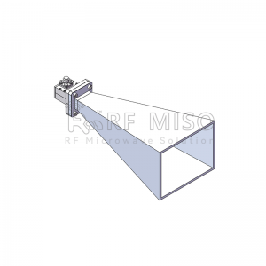 Standard Gain Horn Antenna 20dBi Typ.Gain, 9,84-15 GHz Εύρος συχνότητας RM-SGHA75-20